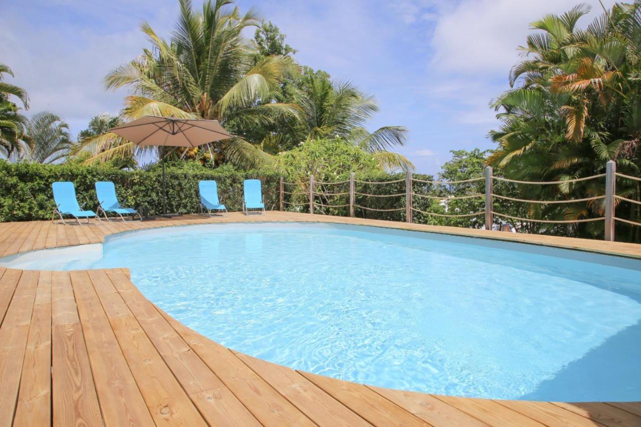 L Orchidee Bleue, Bas De Villa, Vue Mer, Piscine Privee Sainte-Anne  Esterno foto