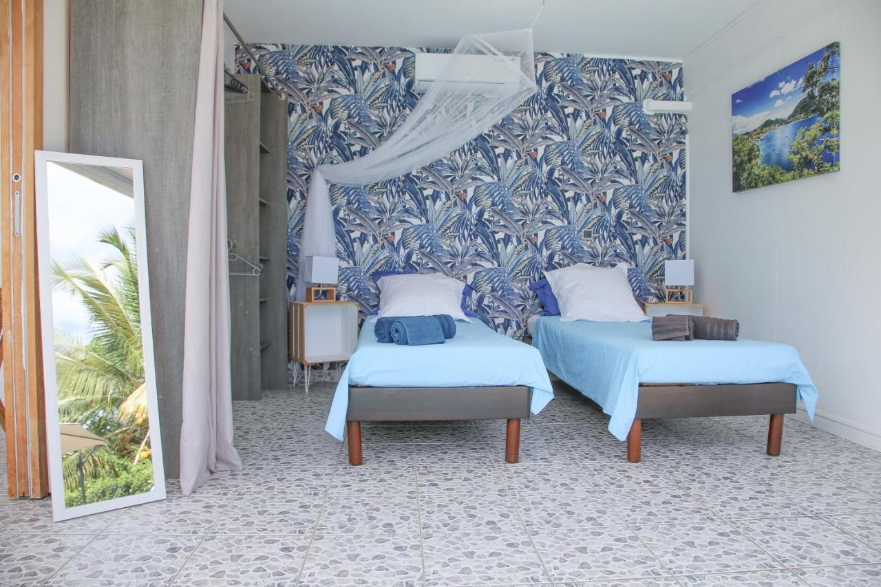 L Orchidee Bleue, Bas De Villa, Vue Mer, Piscine Privee Sainte-Anne  Esterno foto