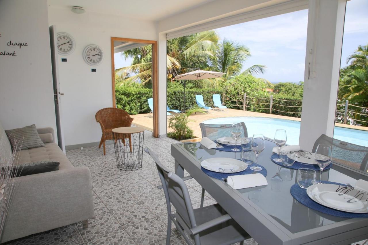 L Orchidee Bleue, Bas De Villa, Vue Mer, Piscine Privee Sainte-Anne  Esterno foto
